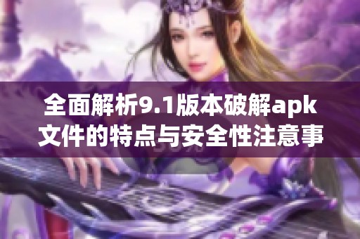 全面解析9.1版本破解apk文件的特点与安全性注意事项