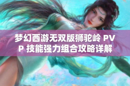 梦幻西游无双版狮驼岭 PVP 技能强力组合攻略详解