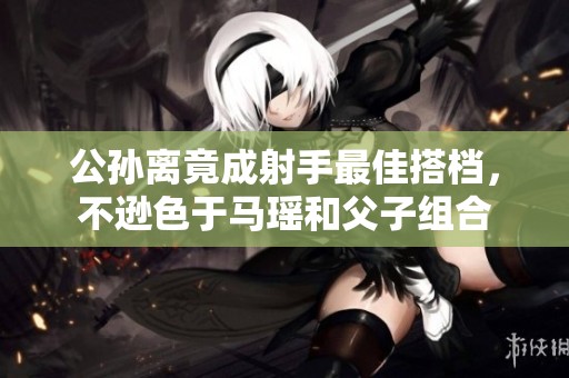 公孙离竟成射手最佳搭档，不逊色于马瑶和父子组合