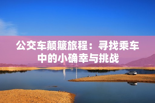 公交车颠簸旅程：寻找乘车中的小确幸与挑战