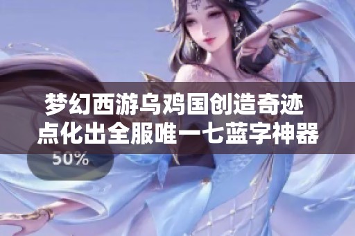 梦幻西游乌鸡国创造奇迹 点化出全服唯一七蓝字神器