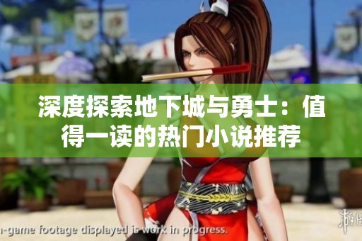 深度探索地下城与勇士：值得一读的热门小说推荐