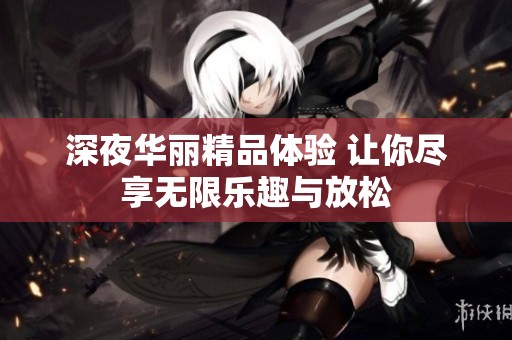 深夜华丽精品体验 让你尽享无限乐趣与放松