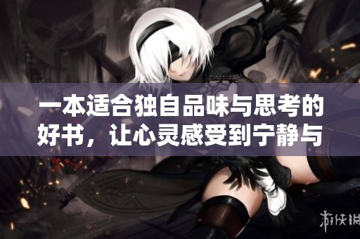 一本适合独自品味与思考的好书，让心灵感受到宁静与共鸣