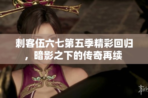 刺客伍六七第五季精彩回归，暗影之下的传奇再续 