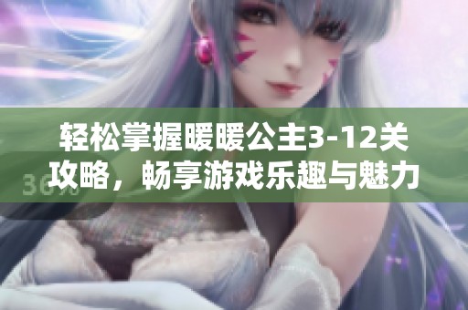 轻松掌握暖暖公主3-12关攻略，畅享游戏乐趣与魅力