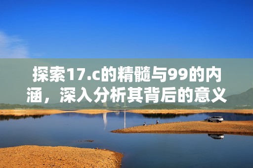 探索17.c的精髓与99的内涵，深入分析其背后的意义