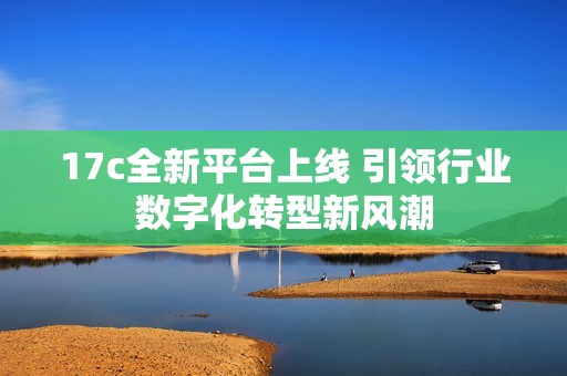 17c全新平台上线 引领行业数字化转型新风潮