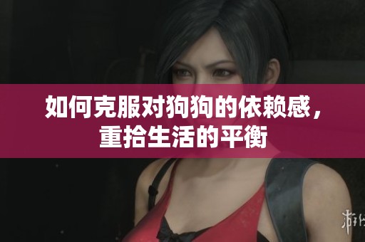 如何克服对狗狗的依赖感，重拾生活的平衡