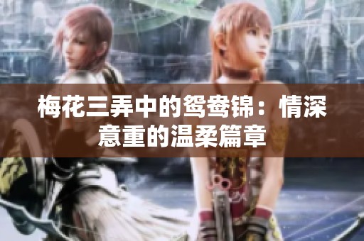 梅花三弄中的鸳鸯锦：情深意重的温柔篇章