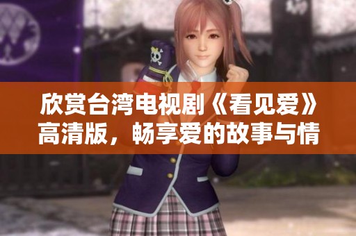 欣赏台湾电视剧《看见爱》高清版，畅享爱的故事与情感