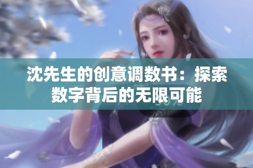 沈先生的创意调数书：探索数字背后的无限可能
