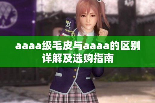 aaaa级毛皮与aaaa的区别详解及选购指南
