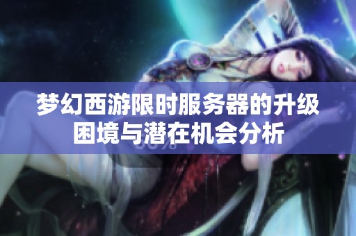 梦幻西游限时服务器的升级困境与潜在机会分析