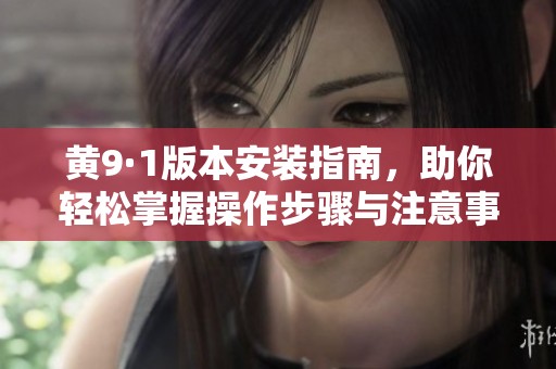 黄9·1版本安装指南，助你轻松掌握操作步骤与注意事项