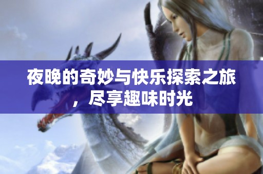 夜晚的奇妙与快乐探索之旅，尽享趣味时光