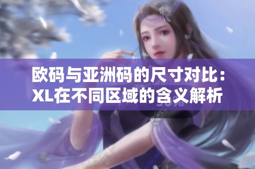 欧码与亚洲码的尺寸对比：XL在不同区域的含义解析