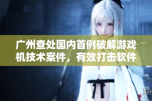 广州查处国内首例破解游戏机技术案件，有效打击软件著作权侵权行为
