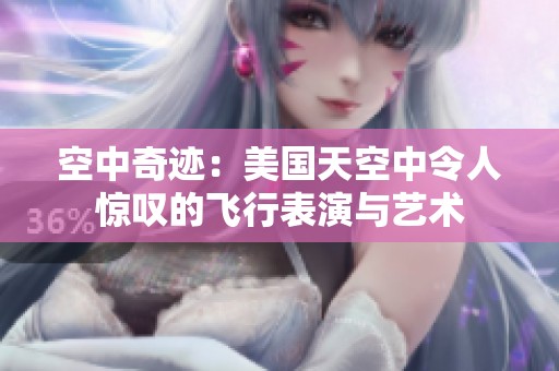 空中奇迹：美国天空中令人惊叹的飞行表演与艺术