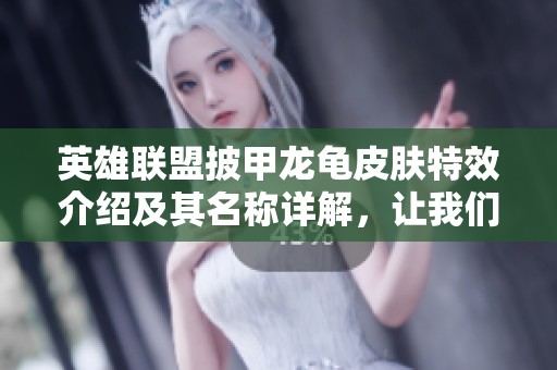 英雄联盟披甲龙龟皮肤特效介绍及其名称详解，让我们一起了解这位英雄的魅力