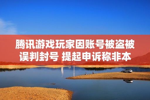腾讯游戏玩家因账号被盗被误判封号 提起申诉称非本人违规行为