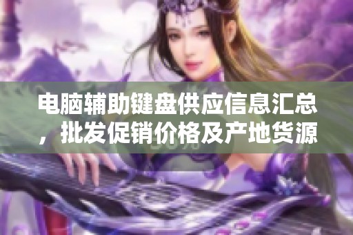 电脑辅助键盘供应信息汇总，批发促销价格及产地货源一站式了解