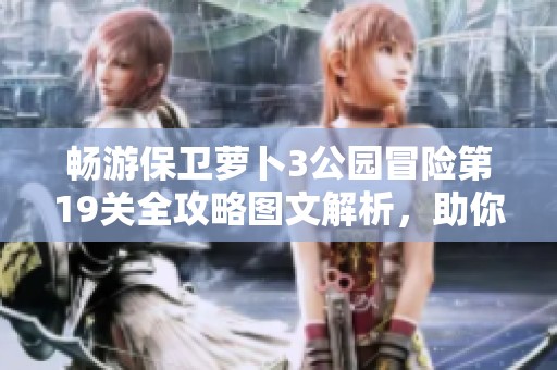 畅游保卫萝卜3公园冒险第19关全攻略图文解析，助你轻松通关提升游戏技巧