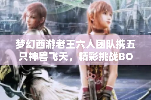 梦幻西游老王六人团队携五只神兽飞天，精彩挑战BOSS每只神兽秒杀五次精彩回放