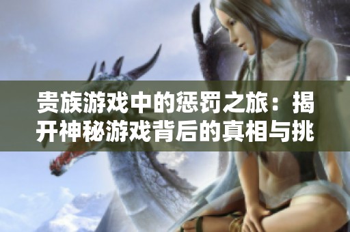 贵族游戏中的惩罚之旅：揭开神秘游戏背后的真相与挑战