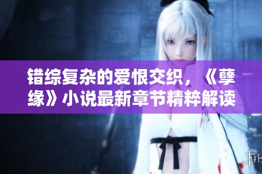 错综复杂的爱恨交织，《孽缘》小说最新章节精粹解读与感悟