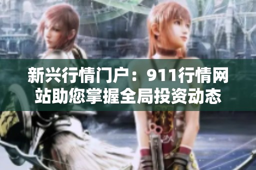 新兴行情门户：911行情网站助您掌握全局投资动态