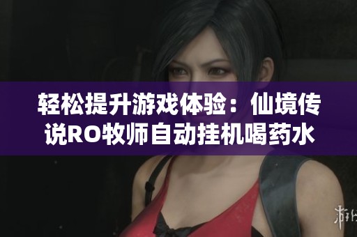 轻松提升游戏体验：仙境传说RO牧师自动挂机喝药水脚本详解与使用指南