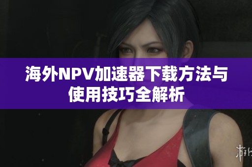 海外NPV加速器下载方法与使用技巧全解析
