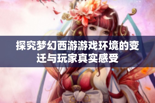 探究梦幻西游游戏环境的变迁与玩家真实感受