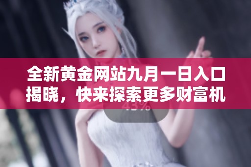 全新黄金网站九月一日入口揭晓，快来探索更多财富机遇