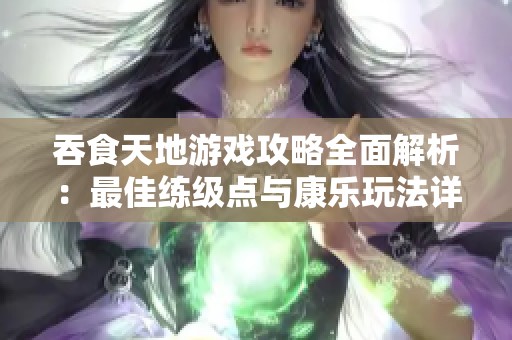 吞食天地游戏攻略全面解析：最佳练级点与康乐玩法详解