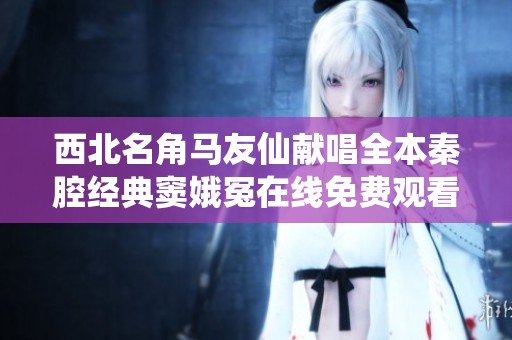 西北名角马友仙献唱全本秦腔经典窦娥冤在线免费观看