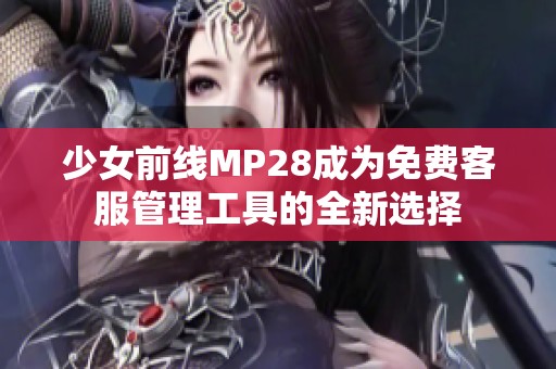 少女前线MP28成为免费客服管理工具的全新选择