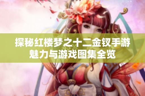 探秘红楼梦之十二金钗手游魅力与游戏图集全览