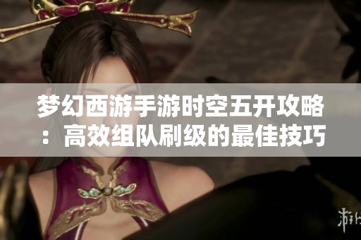 梦幻西游手游时空五开攻略：高效组队刷级的最佳技巧与经验分享