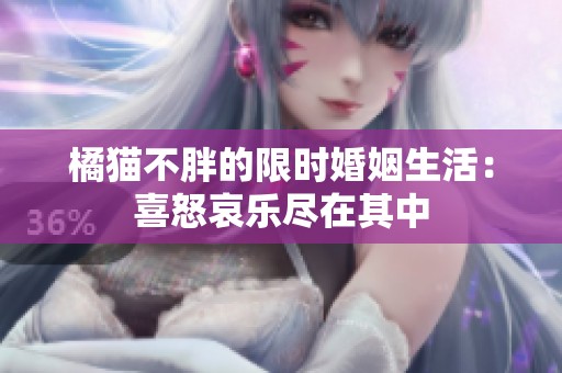 橘猫不胖的限时婚姻生活：喜怒哀乐尽在其中
