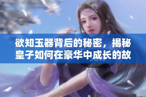 欲知玉器背后的秘密，揭秘皇子如何在豪华中成长的故事