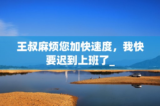 王叔麻烦您加快速度，我快要迟到上班了_