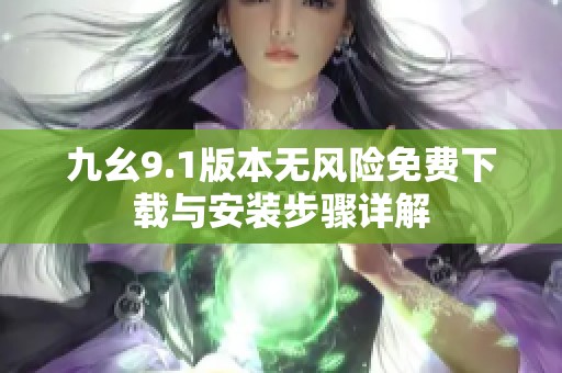 九幺9.1版本无风险免费下载与安装步骤详解