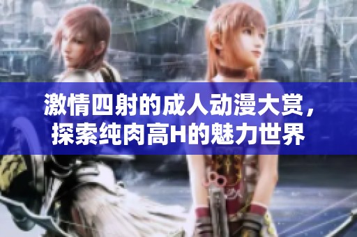激情四射的成人动漫大赏，探索纯肉高H的魅力世界