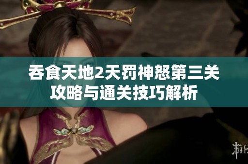 吞食天地2天罚神怒第三关攻略与通关技巧解析