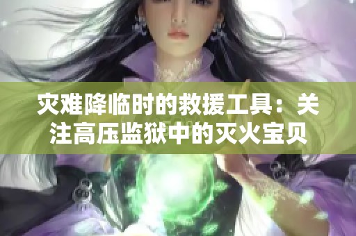 灾难降临时的救援工具：关注高压监狱中的灭火宝贝