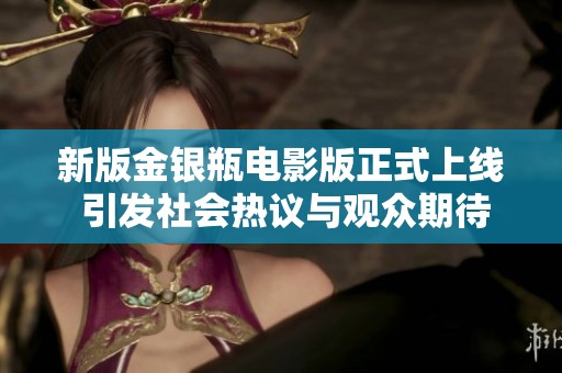 新版金银瓶电影版正式上线 引发社会热议与观众期待
