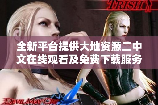 全新平台提供大地资源二中文在线观看及免费下载服务