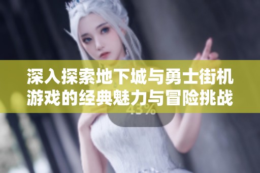 深入探索地下城与勇士街机游戏的经典魅力与冒险挑战